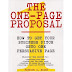 [PDF] The One Page Proposal (How to get your business pitch onto one persuasive Page)