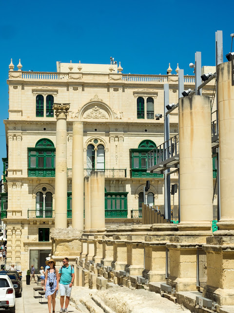 Malta, La Valletta - Royal Opera House e Palazzo Ferreria ©Valeriaderiso