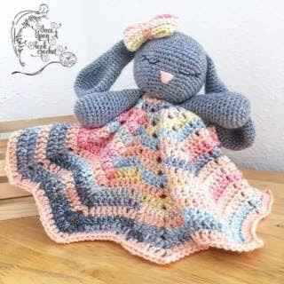 PATRON GRATIS MANTA DE APEGO CONEJO DE CROCHET 13223