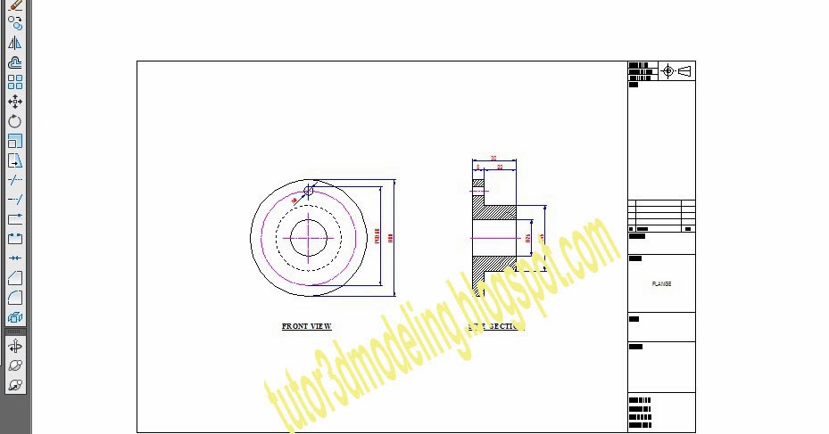 CARA (1) ~ PRINT GAMBAR DI AUTOCAD 2010 ~ ( WAY TO PRINT 