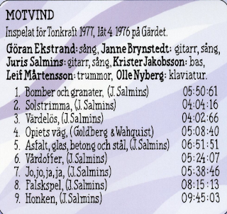 V.A."Progglådan Box A: Tung Rock & Blues (Motvind,Live Tonkraft 1977 & Live On Gärdet Festival) Sweden Prog Hard Blues Rock (V.A. – Progglådan 40 x CD s Box Set Compilation 2013)