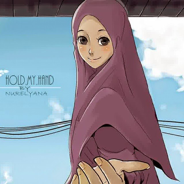24+ Foto Kartun Muslimah Berhijab Syar I, Kartun Top