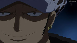 ワンピースアニメ パンクハザード編 607話 トラファルガー・ロー かっこいい トラ男 Trafalgar Law | ONE PIECE Episode 607