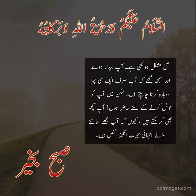 Good Morning Images In Urdu