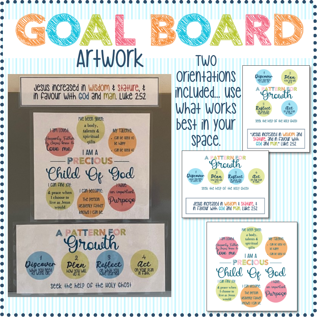 Primary Activity Ideas: Goal Board Achievement Board
