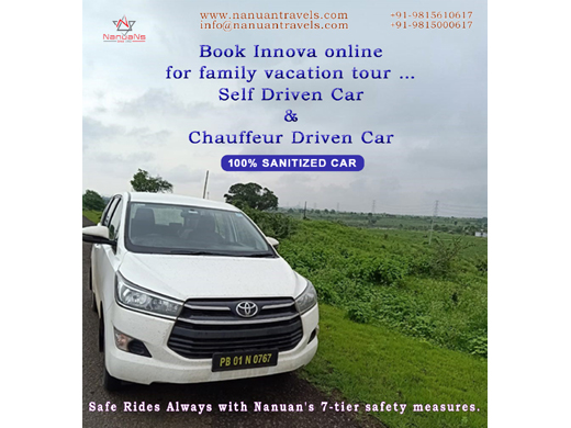 NanuaN's provide 'Taxi in Chandigarh' and 'Taxi in Mohali' 'Vacation Travel' and 'Business Travel'.