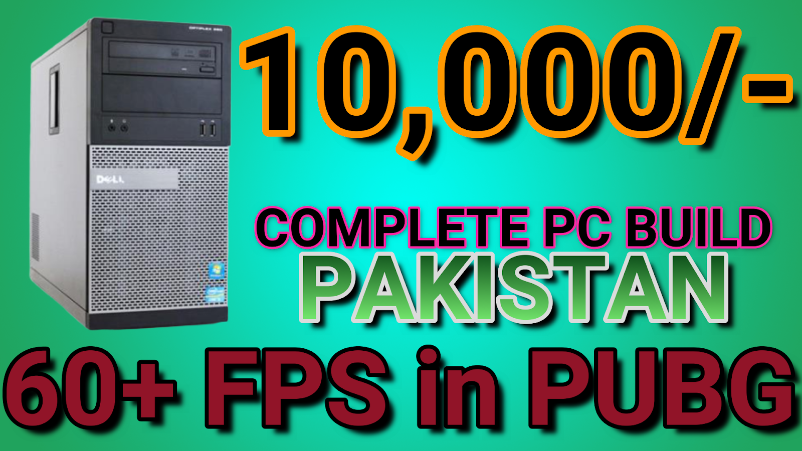 Rs 10k Budget Gaming Pc Build In Pakistan In 21