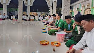 Majlis Wakil Cabang ( MWC ) Nahdlatul Ulama ( NU ) Kecamatan Kotabaru Gelar Laitul Ijtima di Desa Pangulah Utara. 