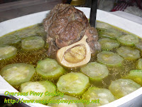 Pinatolang Bulalo, Bulalo with Patola