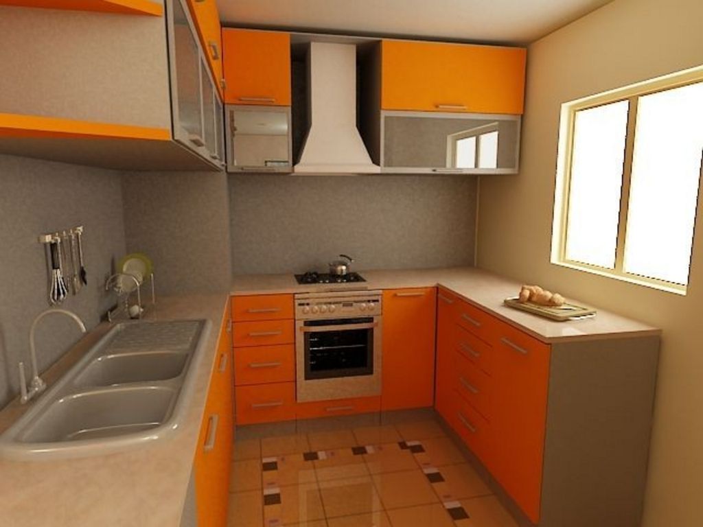 Gambar Interior Desain Dapur Mungil Mini Bar Modern ZONABUZZ