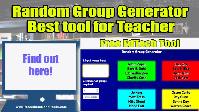 Free Random Group Generator: Best tool for Teachers