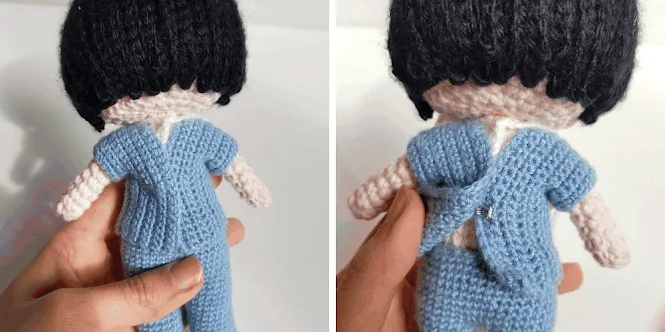 Crochet Nurse Amigurumi Doll Clothes FREE Pattern