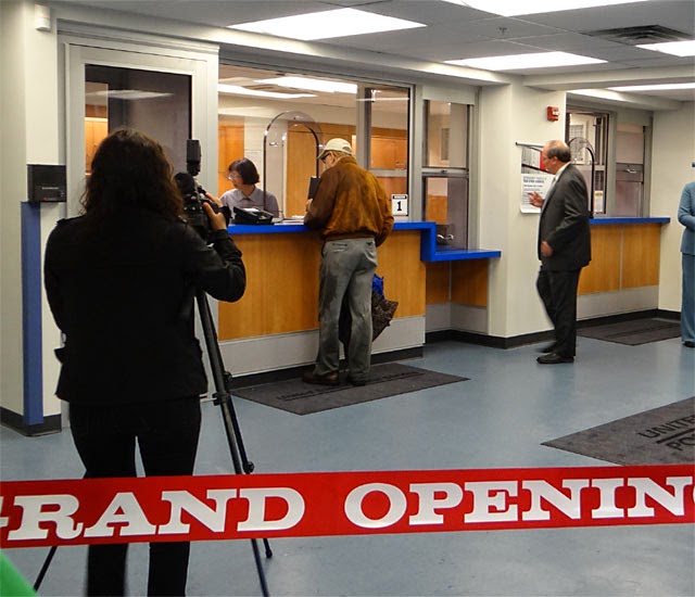 New Astoria post office, interior