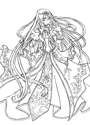 coloring pages of mermaids - The Little Mermaid Coloring Pages