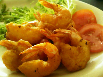 cara membuat udang goreng mentega