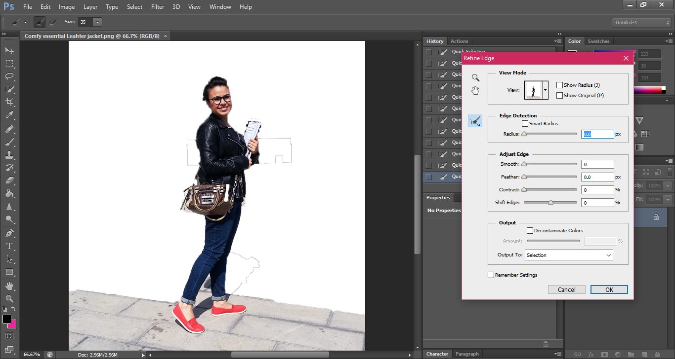 Get the blur effect for your fashion pictures without using camera