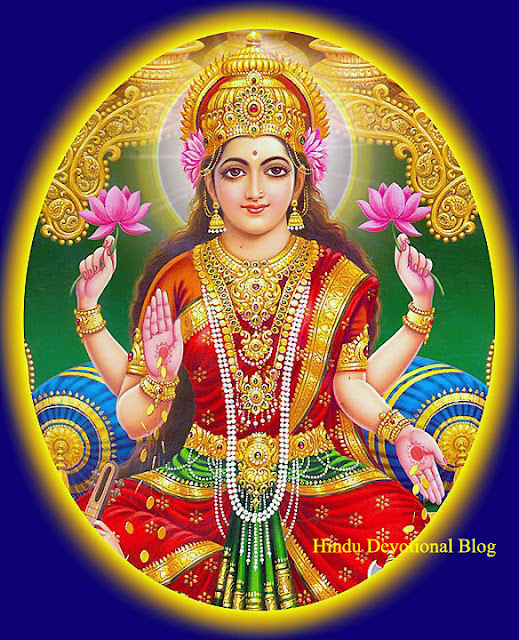 Navratri Goddess Lakshmi Picture