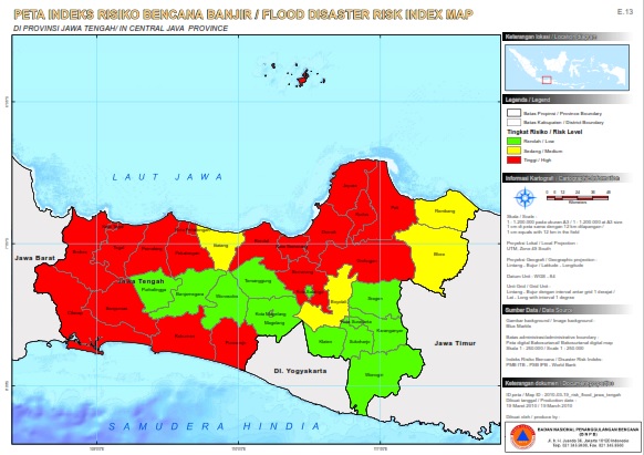 Peta Daerah Rawan Banjir di Jawa Tengah - Info Pendidikan ...