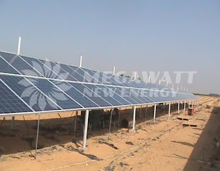 Solar power irrigation project in Sadat