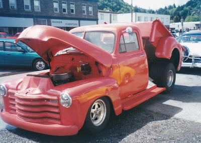 1952-1953 Chevrolet Pickup in Rainier, Oregon, in May 1999