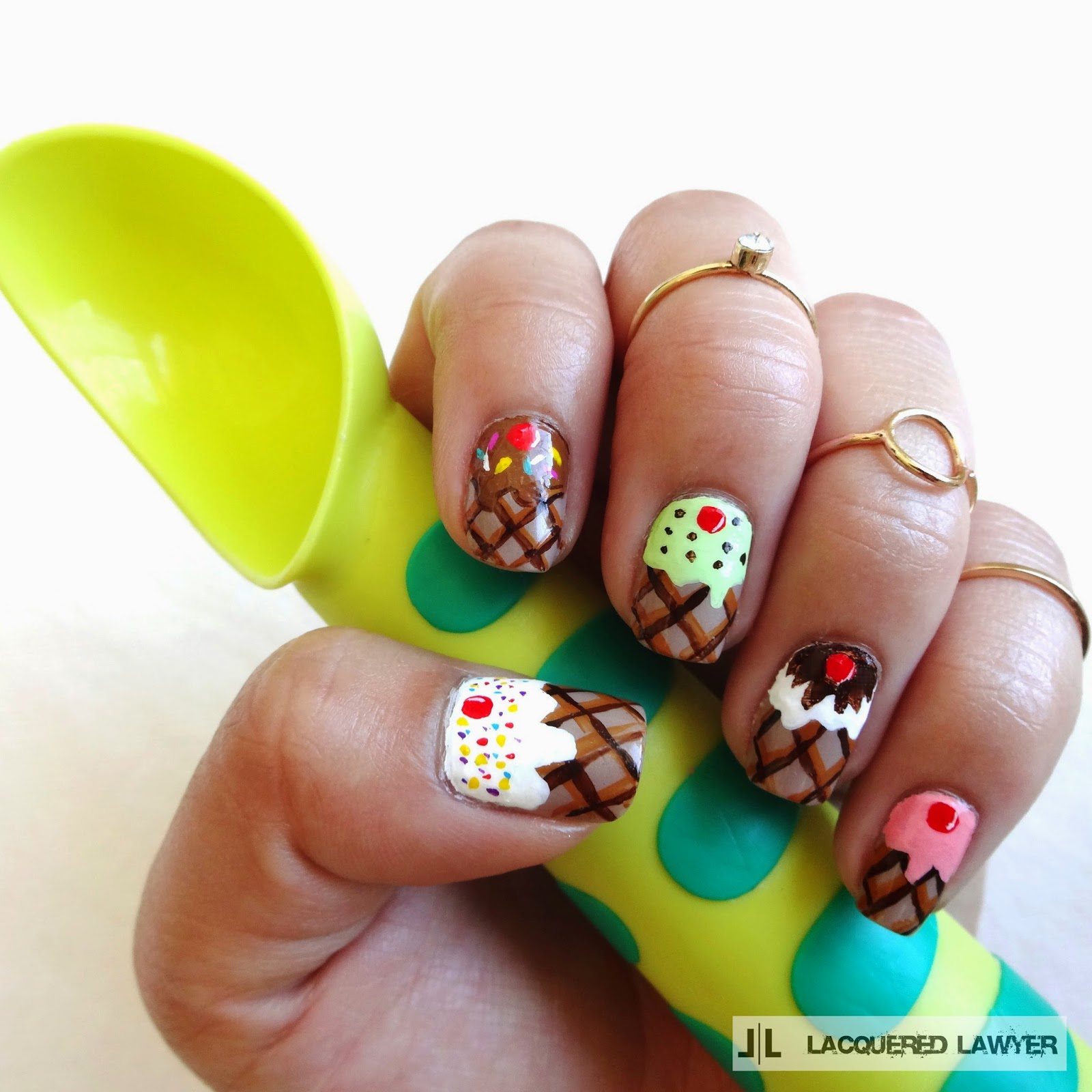 Ice Cream Nails