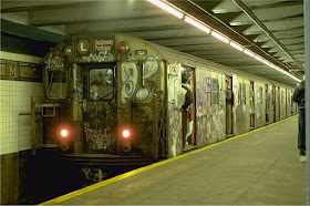 Los graffitis del metro de Nueva York en los 70 y los 80