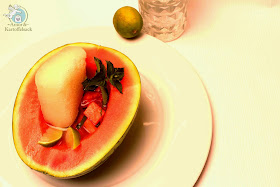 Sorbet in Melone