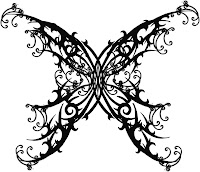 butterfly wings tattoo