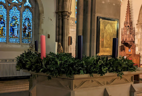 Lancaster Cathedral Advent Wreath