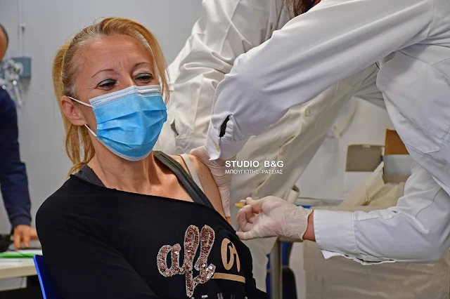 Γεγονός οι πρώτοι εμβολιασμοί στην Αργολίδα κατά της Covid-19 (βίντεο)