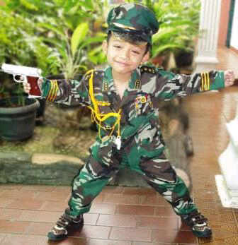  Baju Tentara Anak Gerai Anak