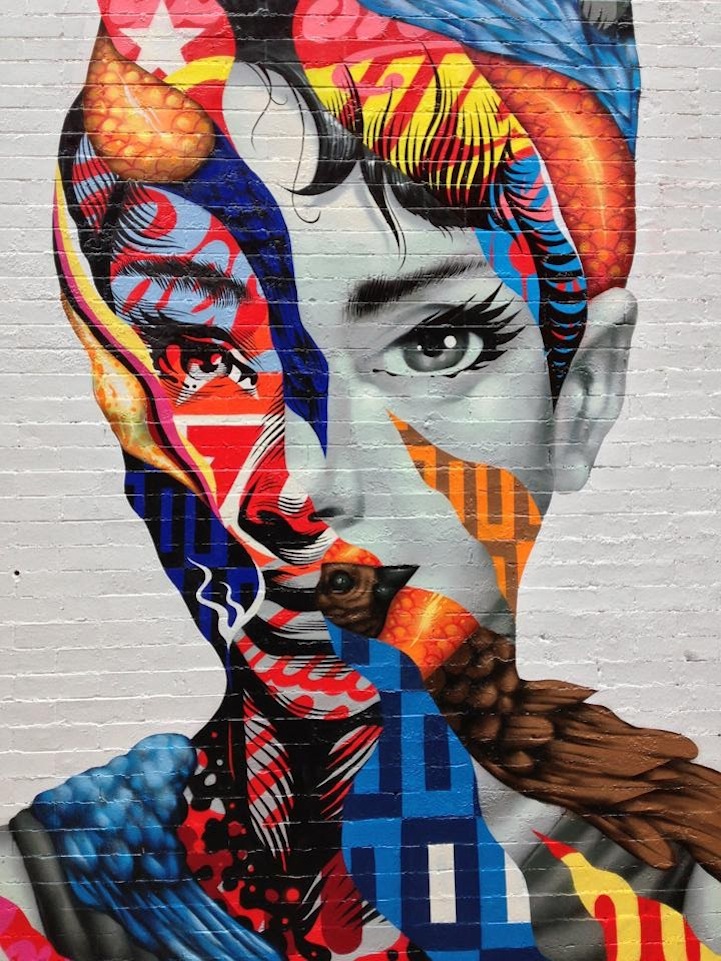 Brooklyn Artist Paints Audrey Hepburn in Little Italy  Campus 