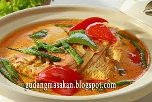 Resep Masakan Kakap Bumbu Santan