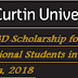 ASTRO 3D Scholarship for International Students in Australia, 2018 