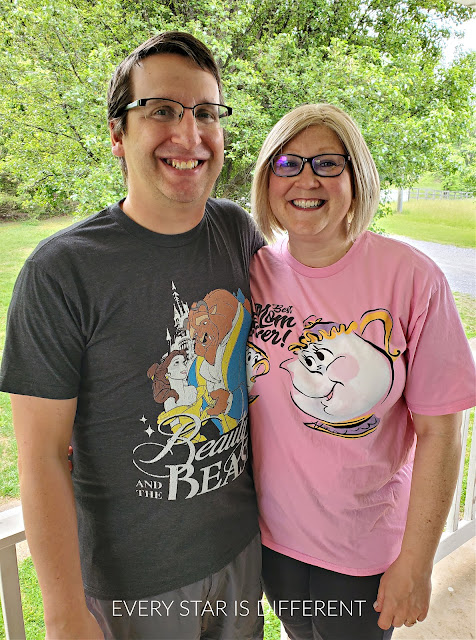 Beauty and the Beast Mother's Day Attire for Mom and Dad