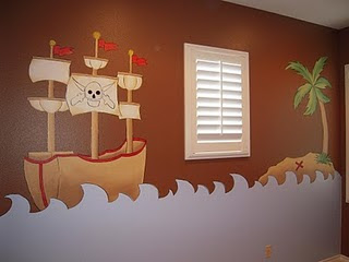 wallpaper design - Kids bedrooms Murals Pirates of the Caribbean Inspiration Design photos