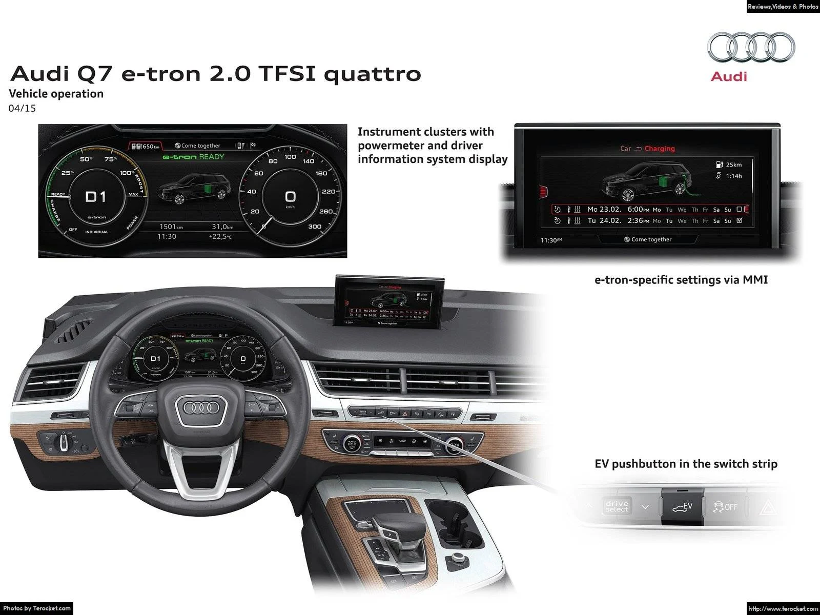 Hình ảnh xe ô tô Audi Q7 e-tron 2.0 TFSI quattro 2017 & nội ngoại thất