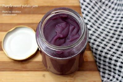 Purple sweet potato jam