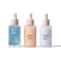 Glossier Super Pack, Our set of three serums that act as supplements for your skin: Super Glow, Super Pure, Super Bounce