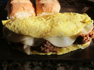 Pulled Pork Omelette