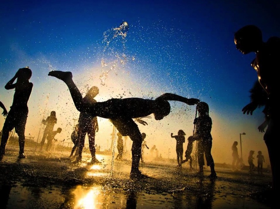 30 happy children from around the world who just love to play