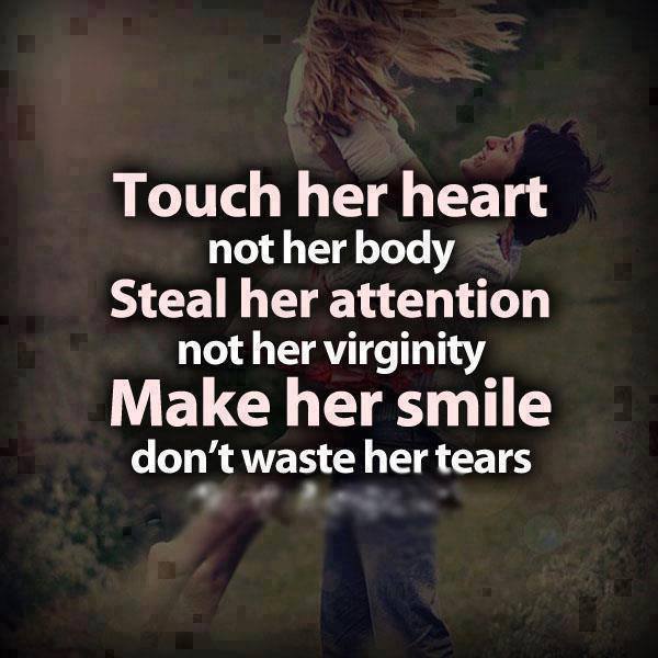 Touch Her Heart...