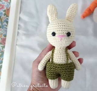 PATRON GRATIS CONEJO AMIGURUMI 54786