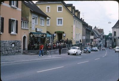 Main street in Donaueschingen