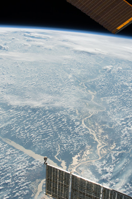 Amazon River seen from the International Space Station
