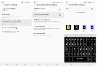 Cara Mengubah dan Menyesuaikan Keyboard Galaxy S8 begini caranya