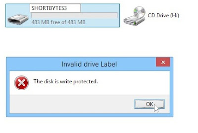 How to remove write protection from USB or SD card?
