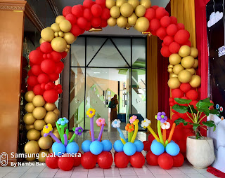 Balon gate acara SD al azhar kelapa gading