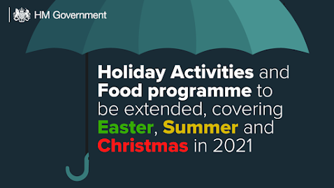 Text Holiday Activities and Food Programme to be expanded