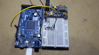 Arduino Due Timer Interrupt LED blink